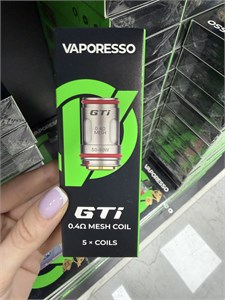 Испарители Vaporesso GTi 0.4 Ом Mesh Coil 5 штук для Target 80, Target 100, Target 200, Gen 80S, Gen 200, Armour и баков Vaporesso iTank, iTank 2, iTank T 4535