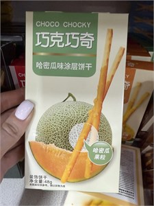 Палочки Sunyoung Food Choco Chocky дыня, 48г 6075