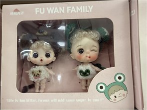 Игрушка Taotaowanzi ТаоТаоВанзи — набор из двух кукол Fu Wan Family 6126
