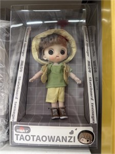 Игрушка Taotaowanzi ТаоТаоВанзи — кукла в зелёном капюшоне 6128