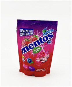 Жевательные конфеты Mentos микс красных фруктов 6207