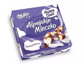 Конфеты-Суфле Milka Alpejskie Mleczko Happy cows (птичье молоко), 330 г 6266