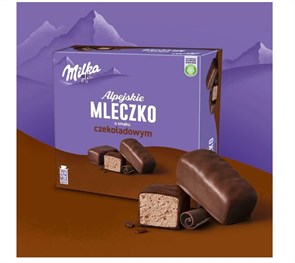 Конфеты Milka Alpejskie Mleczko со вкусом шоколада 330г 6268