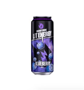 Напиток энергетический Lit Energy Blueberry, 450мл 18+ 6693