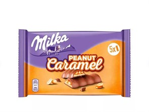 Батончик Milka Riegel Peanut Caramel Карамель 5er, 185 гр 6696