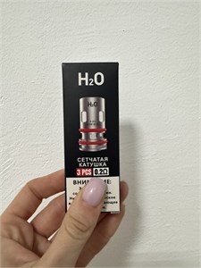 Испарители сетчатый для электронного кальяна H2O EShisha 0.2 Ом 3 шт 6726