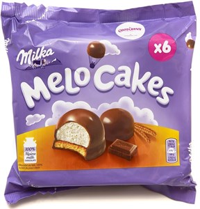 Шоколадные шарики Милка Мело-кейкс / Milka Melo-Cakes 200 г. (Бельгия) 6777