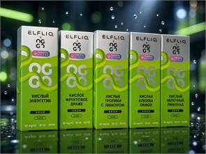 Жидкость Elfliq &amp; Oggo by Elfbar Sour 30 мл 20 мг hard 5766