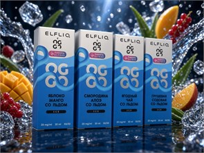 Жидкость Elfliq &amp; Oggo by ElfBar Ice 30 мл 20 мг 5767
