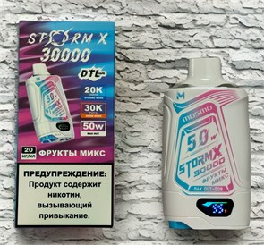 Mosmo Storm X DTL 30000 - 30000 затяжек 7193