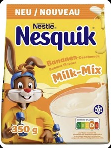 Напиток растворимый NESQUIK Milk-Mix банан 350г (не какао) 7316