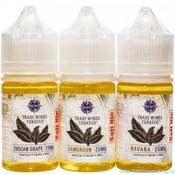 Жидкость Tradewinds Tobacco Salt (30ml) 2121