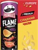 Картофельные чипсы Pringles Flame Medium Sweet Chili Flavour / Принглс Сладкий чили 165 гр 6227