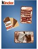 Шоколадно молочное печенье Kinder Cards 6370